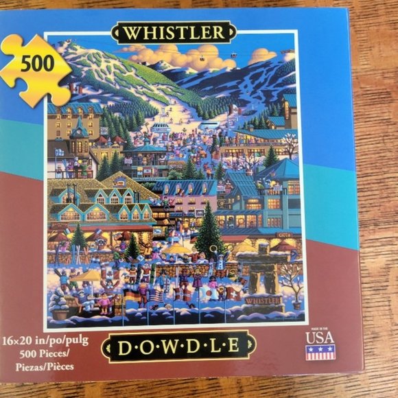 Dowdle Art Company Games Dowdle Art Company 50pc Whistler Jigsaw